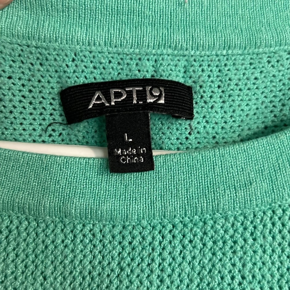 Apt. 9 women’s top. Large. Teal. - Picture 2 of 5